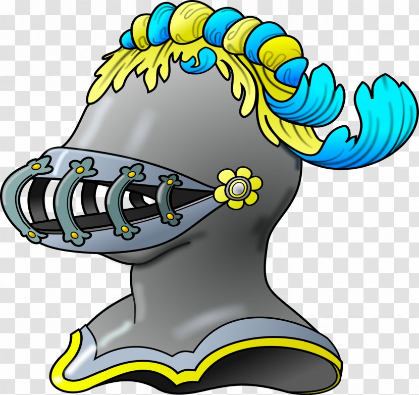 Great Helm French Heraldry Knight Chivalry - Roll Of Arms Transparent PNG