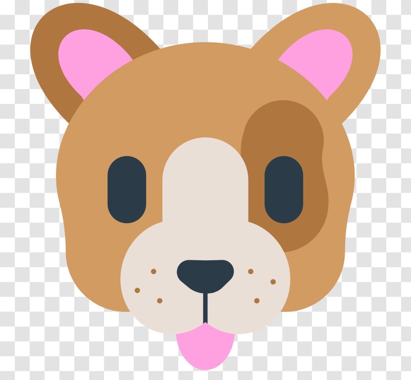 Puppy Pug Emoji Bear Emoticon - Flower Transparent PNG