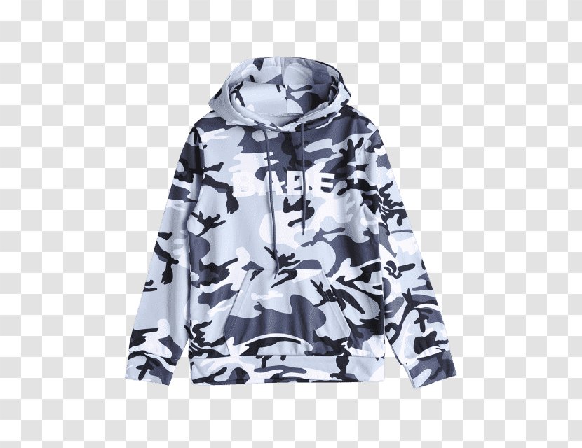 Hoodie Pocket Jacket Bluza Camouflage - Sweatshirt - Pull Goods Transparent PNG