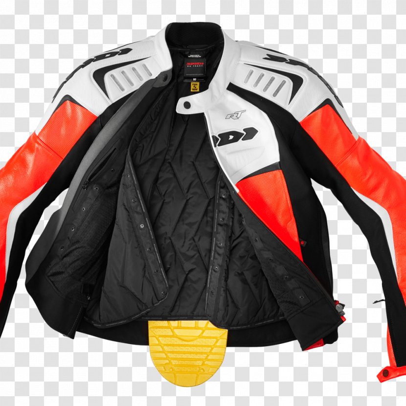 Leather Jacket Clothing Motorcycle - Top Transparent PNG