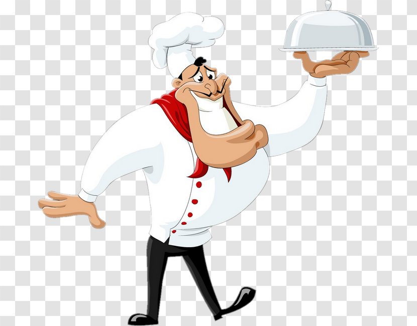 Cook Chef Traiteur Clip Art - Cartoon Transparent PNG