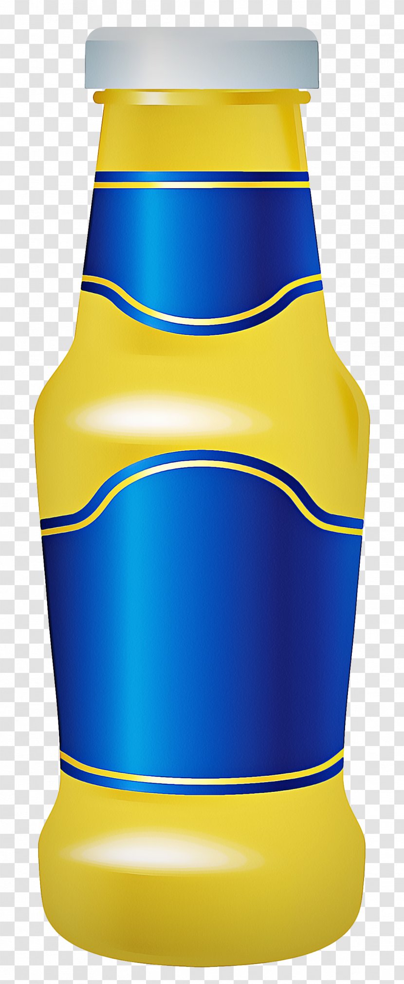 Bottle Yellow Electric Blue Drink Beer - Water Transparent PNG