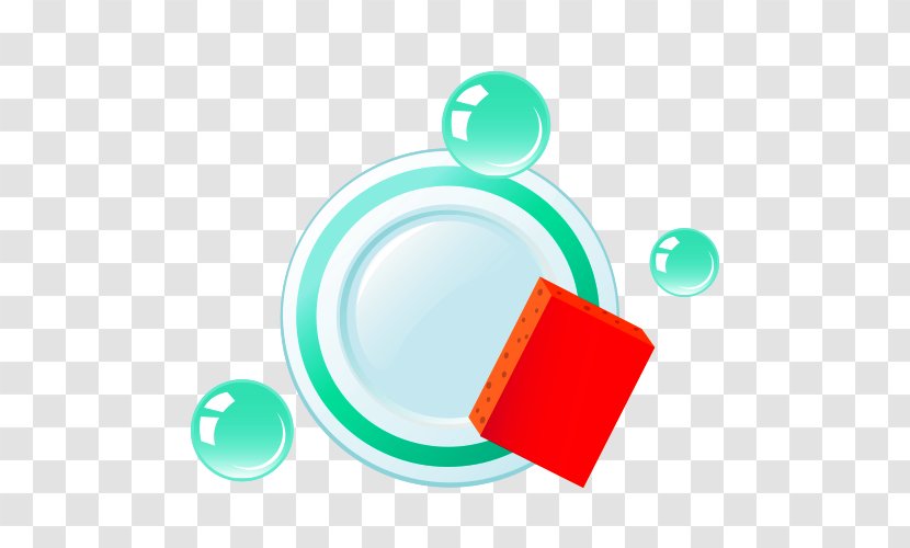 Cleaning - Green - Floating Water Droplets Transparent PNG