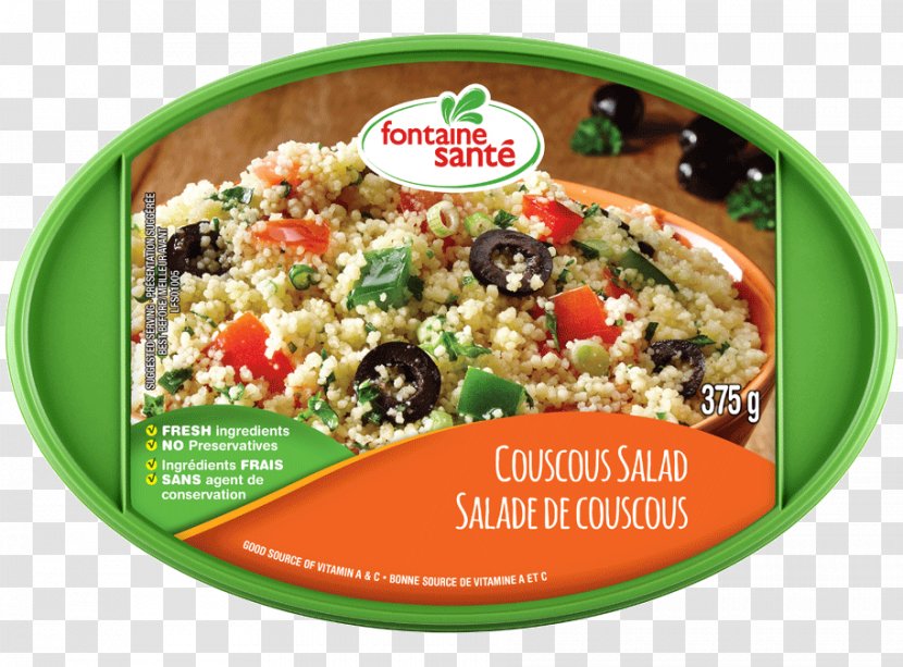 Couscous Vegetarian Cuisine Salad Recipe Lebanese Transparent PNG