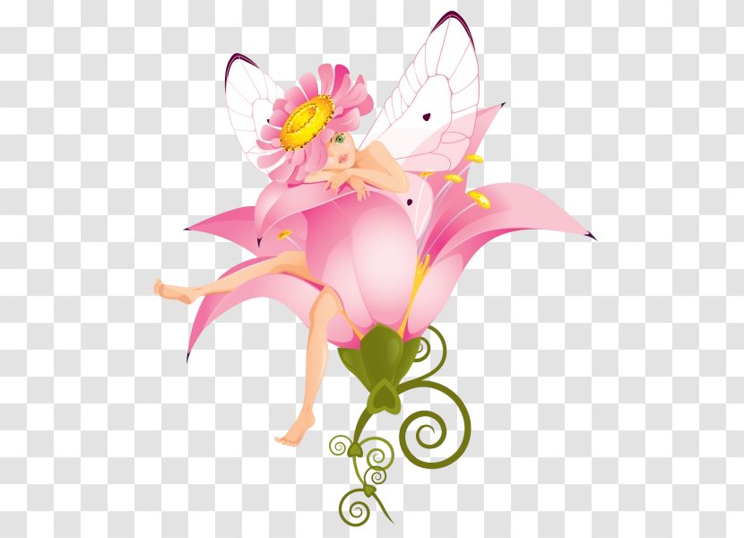 Cinderella Fairy Drawing Animated Film Flower Fairies - Floral Design Transparent PNG