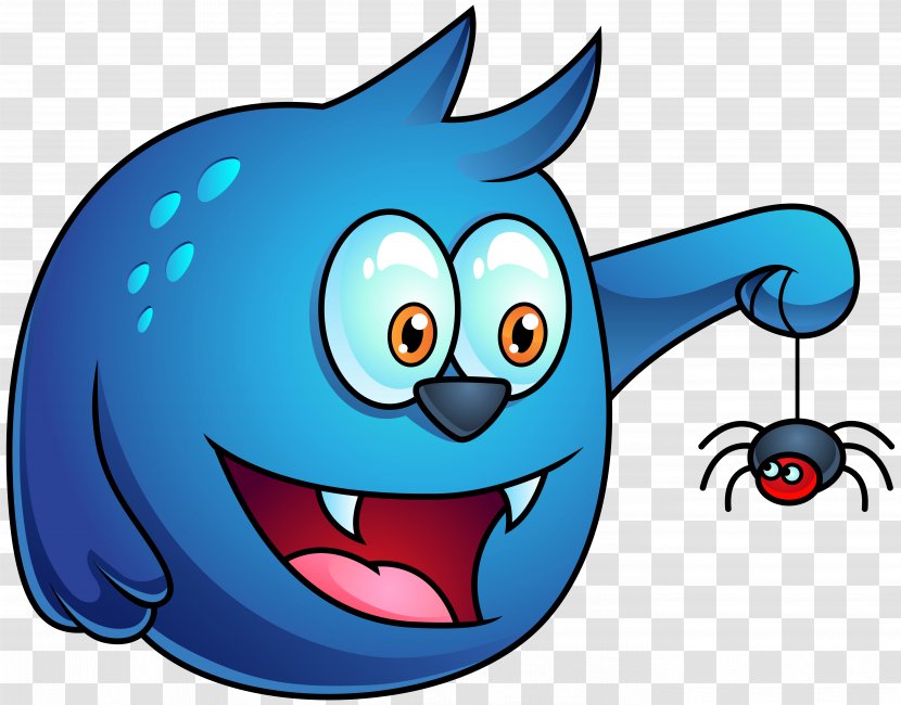 Cookie Monster Halloween Clip Art - Blue - Cliparts Transparent PNG
