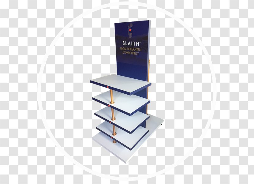 Point Of Sale Display Stand - Shelving - Design Transparent PNG
