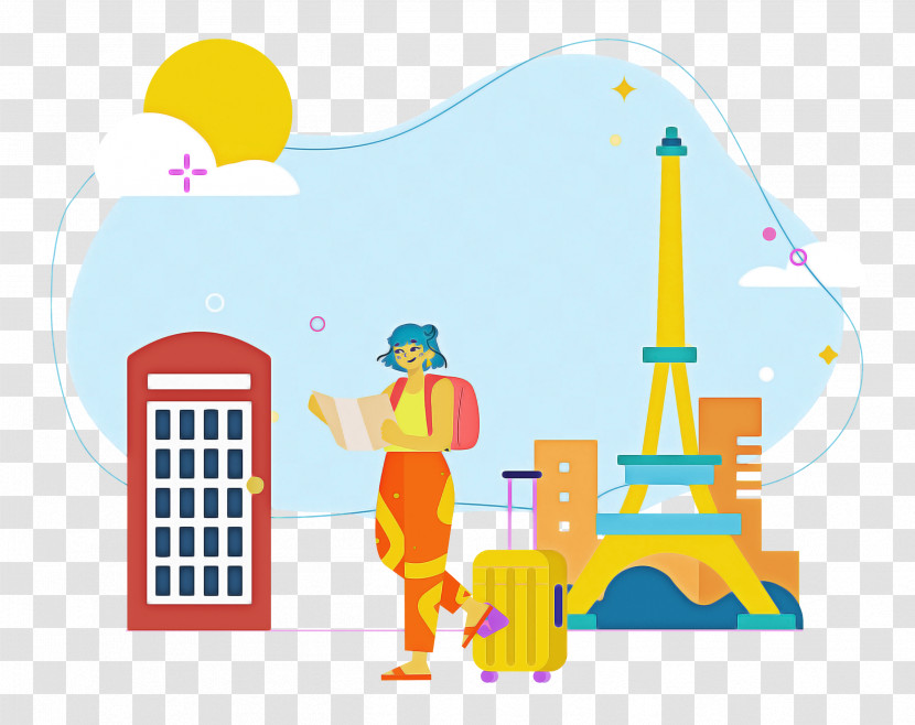 Paris Travel Transparent PNG