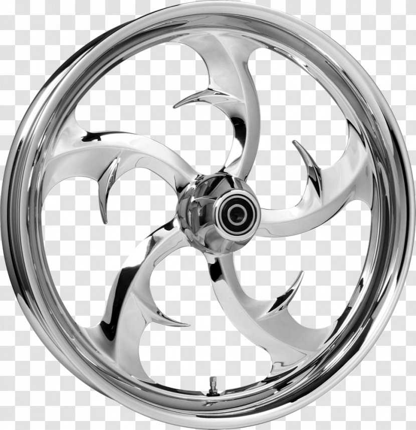 Alloy Wheel Custom Motorcycle Spoke Transparent PNG