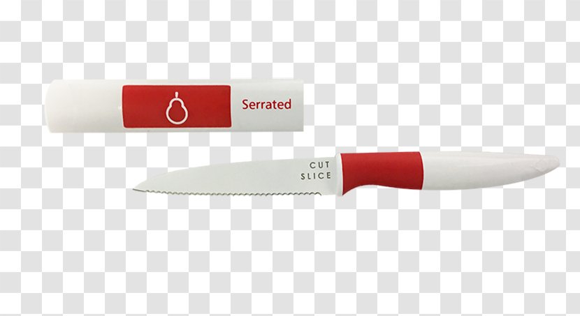 Utility Knives Kitchen Knife - Utensil - Serrated Blade Transparent PNG
