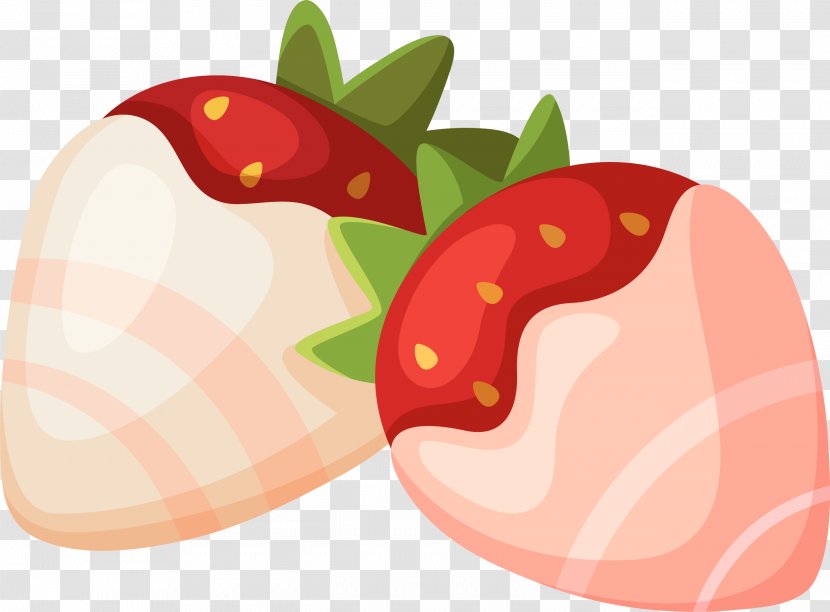 Cupcake Torte Candy Confectionery - Strawberry - Hand Painted Red Transparent PNG