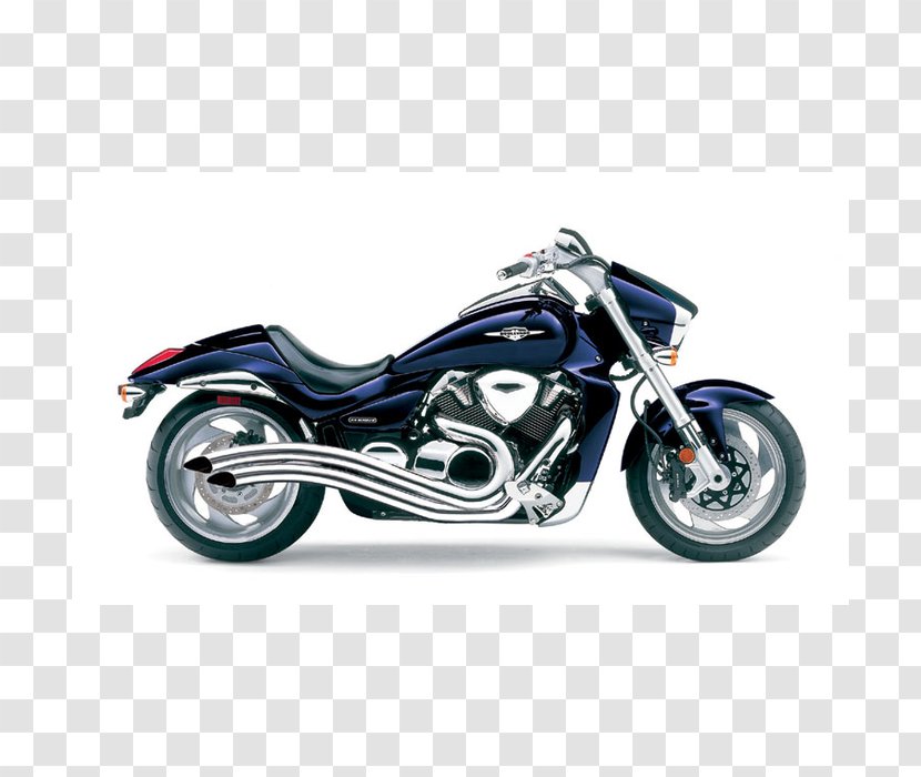 Suzuki Boulevard M109R Exhaust System M50 Intruder M1800R - Vehicle Transparent PNG