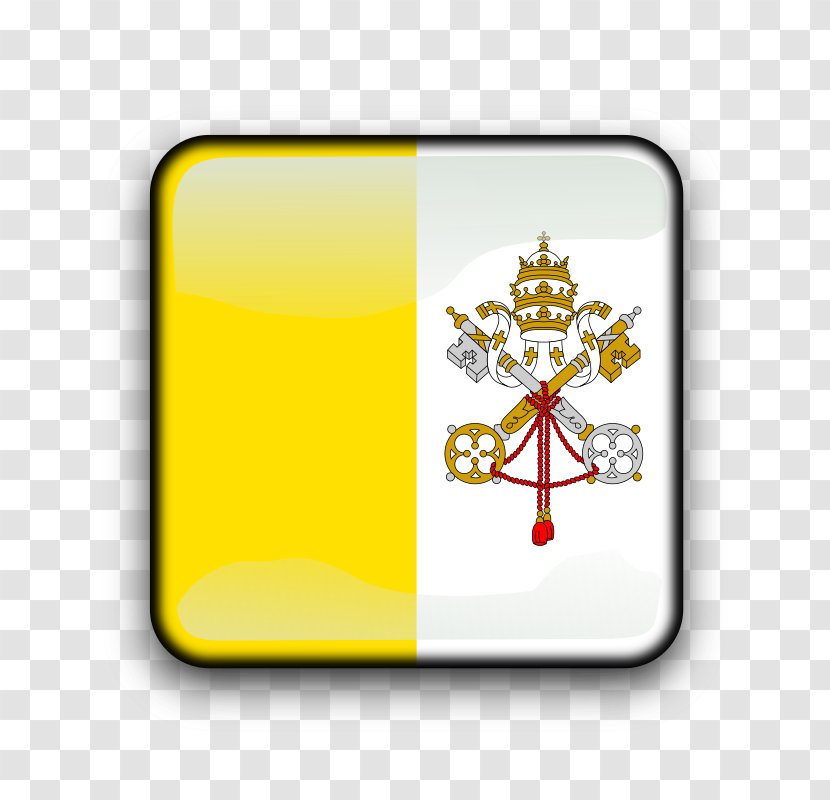 Flag Of Vatican City National Pope - Lateran Treaty Transparent PNG