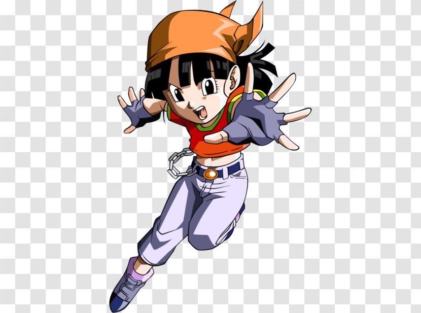 Pan Goku Gotenks Videl - Watercolor Transparent PNG