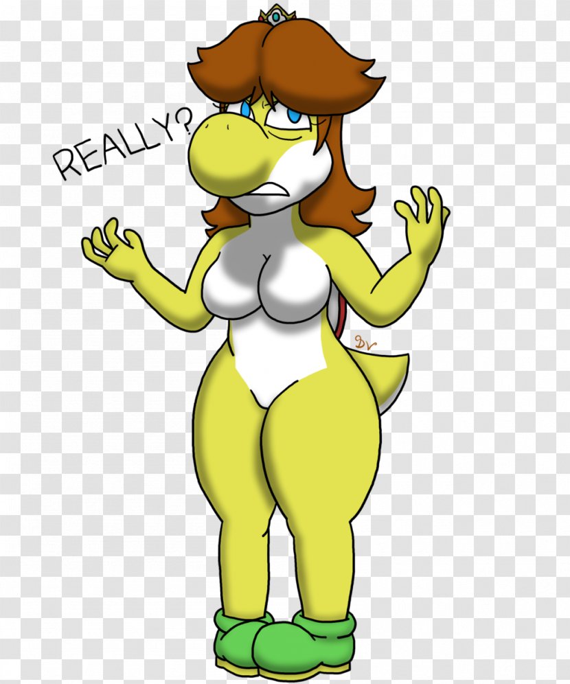 Princess Peach Art Yoshi Character - Hand Transparent PNG