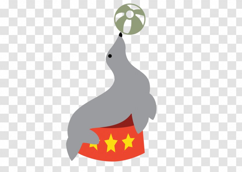 Performance Circus Clown - Red - Dolphin Show Transparent PNG