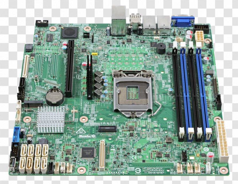 Intel DBS1200SPL UATX Server Board For E3-1200-V5 CPU Motherboard Xeon MicroATX - Computer Hardware Transparent PNG
