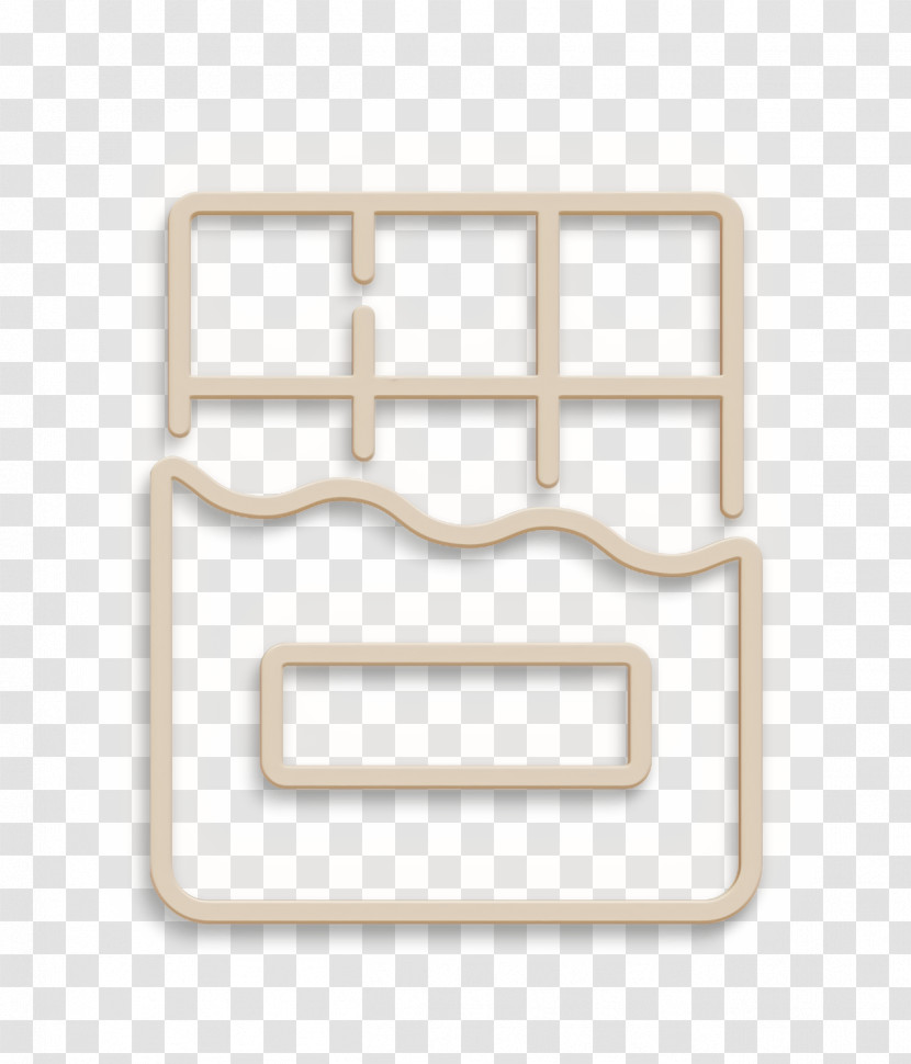 Chocolate Icon Desserts And Candies Icon Snack Icon Transparent PNG