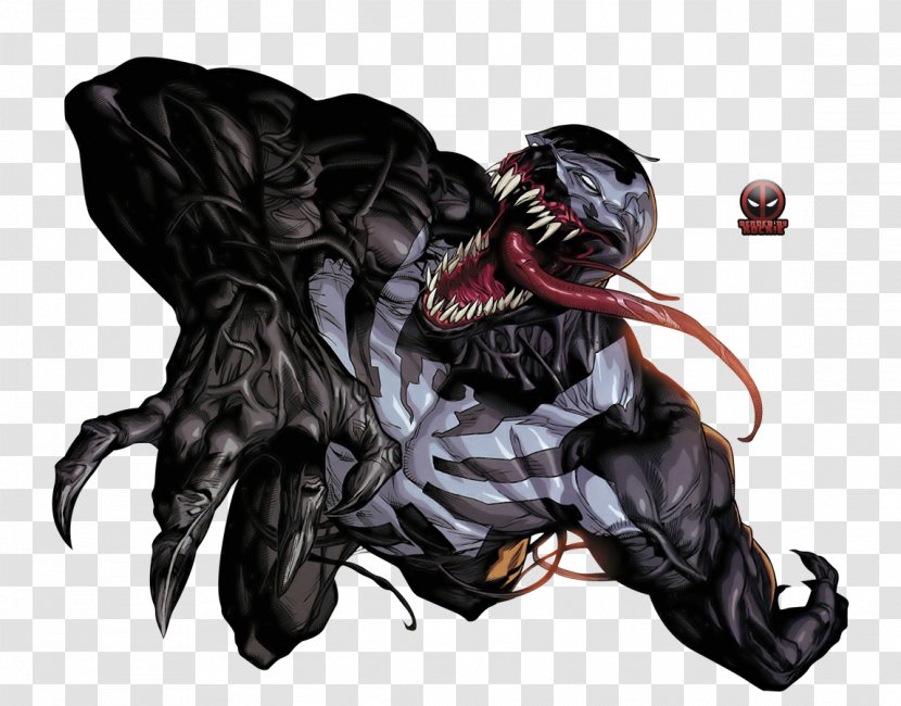 Venom Spider-Man Eddie Brock Symbiote Film - Skull Deadpool Transparent PNG