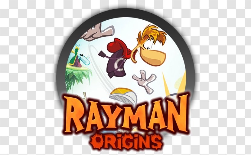 Rayman Origins Raving Rabbids 2 Video Games - Logo Transparent PNG