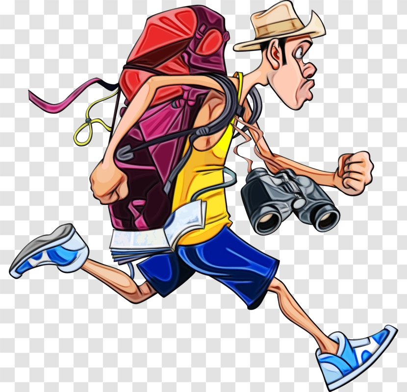 Clip Art Vector Graphics Cartoon Image Backpack - Royaltyfree - Boy Transparent PNG