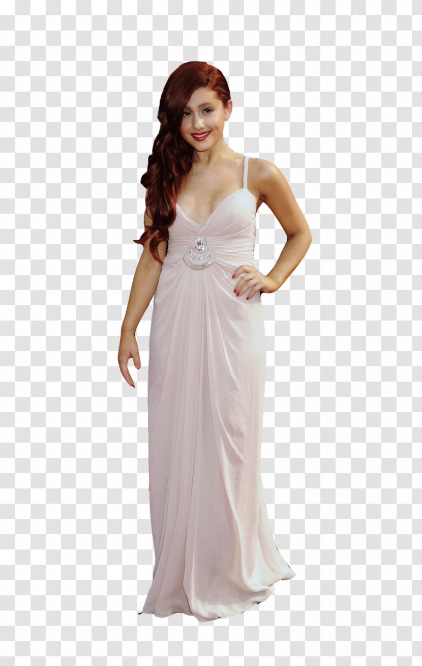 Wedding Dress Clothing Formal Wear Cocktail - Watercolor - Ariana Grande Transparent PNG