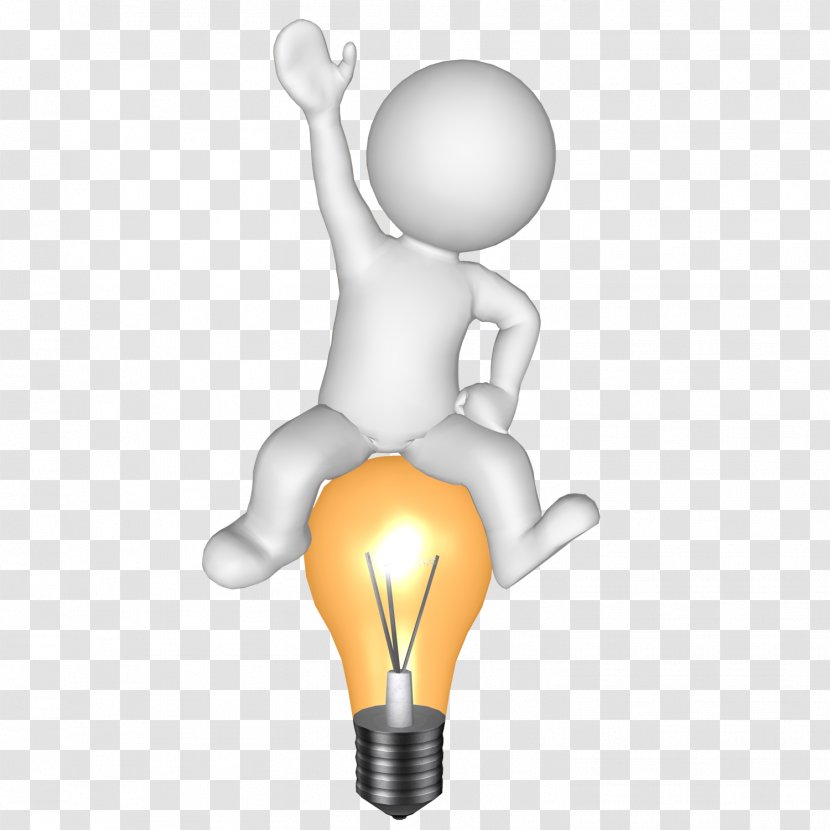 Incandescent Light Bulb - Lamp Transparent PNG