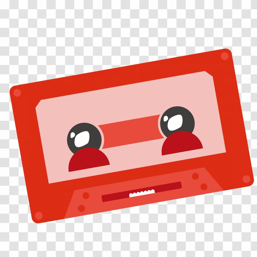 Cassette Tape Vector Graphics Magnetic Illustration Download - Cartoon - Cartridge Transparent PNG