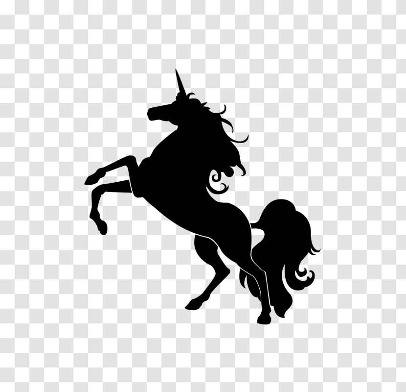 Unicorn Drawing - Logo - Mane Transparent PNG