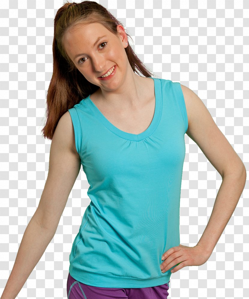 T-shirt Sleeveless Shirt Shoulder Top - Tree Transparent PNG