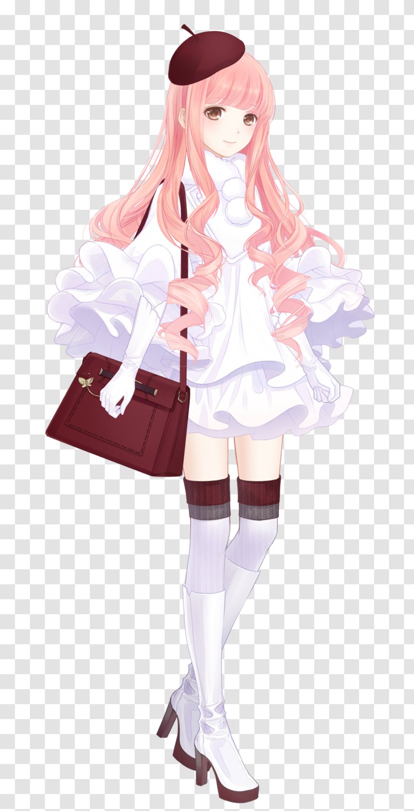 Love Nikki-Dress UP Queen Miracle Nikki Clothing Model Sheet - Silhouette - Tplink Transparent PNG