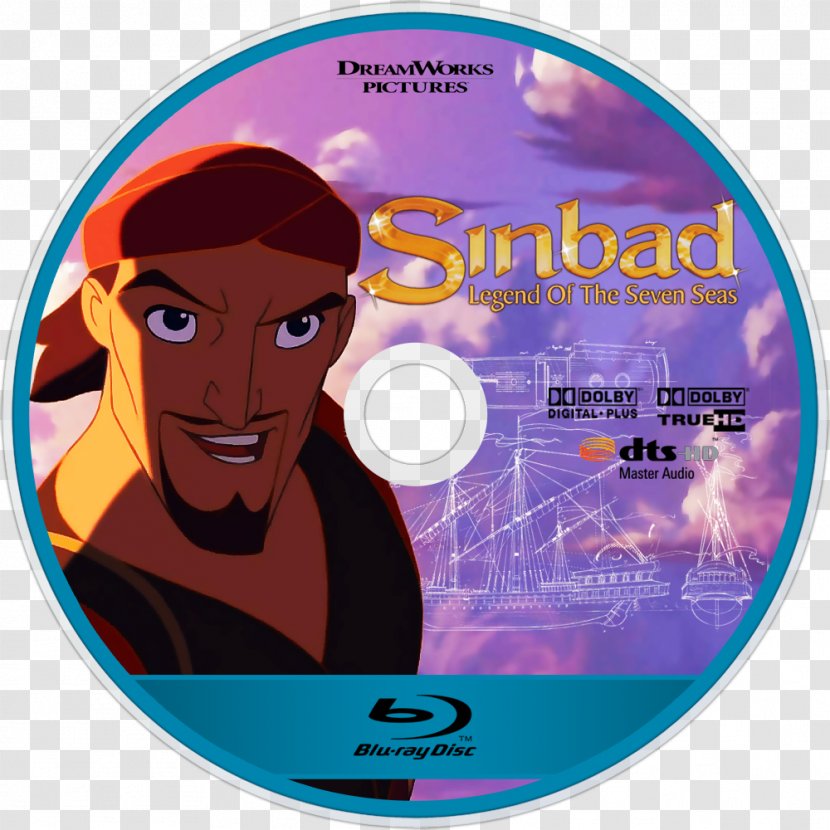 Sinbad: Legend Of The Seven Seas Compact Disc Blu-ray - Bluray - Dvd Transparent PNG