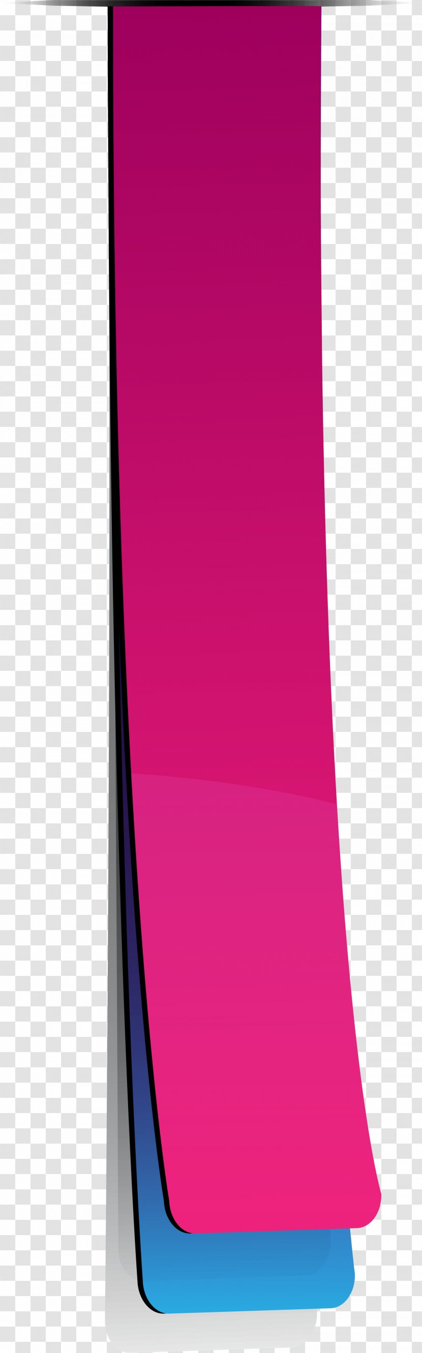 Banner Icon - Silk - Purple Ribbon Transparent PNG