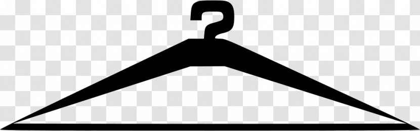 Black Triangle - Clothes Hanger M Transparent PNG