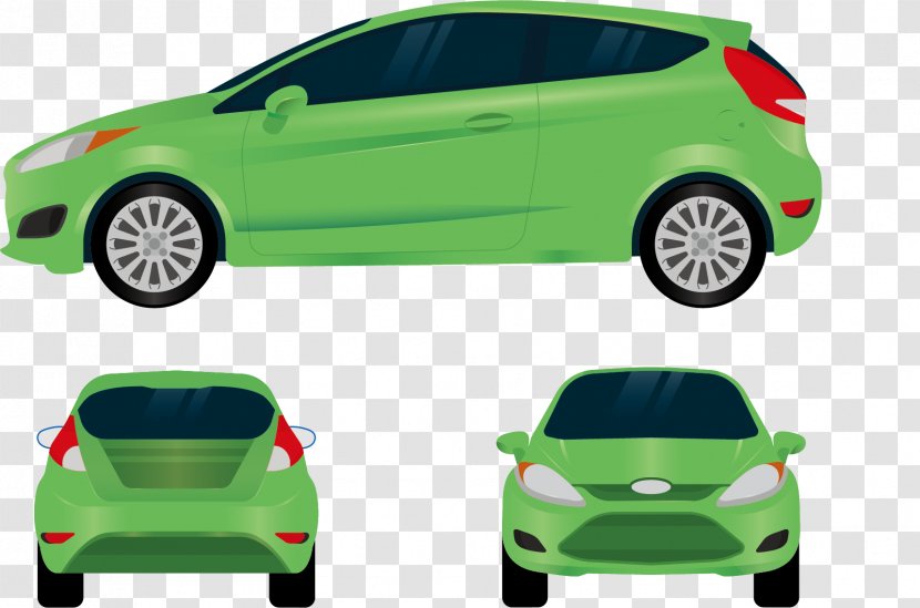 2018 Ford Fiesta 2016 Car - Vehicle - Green Transparent PNG