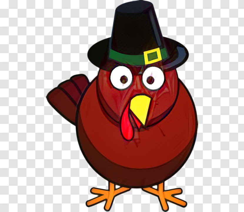 Turkey Thanksgiving Cartoon - Chicken - Headgear Beak Transparent PNG