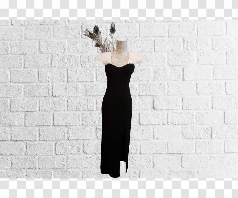 Little Black Dress Shoulder M Transparent PNG