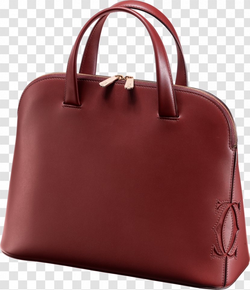 Handbag Red Leather Spinel - Shoulder Bag Transparent PNG