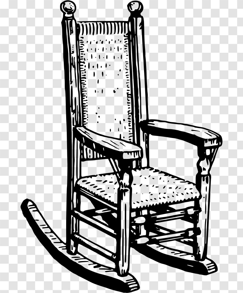 Rocking Chairs Clip Art - Chair Transparent PNG
