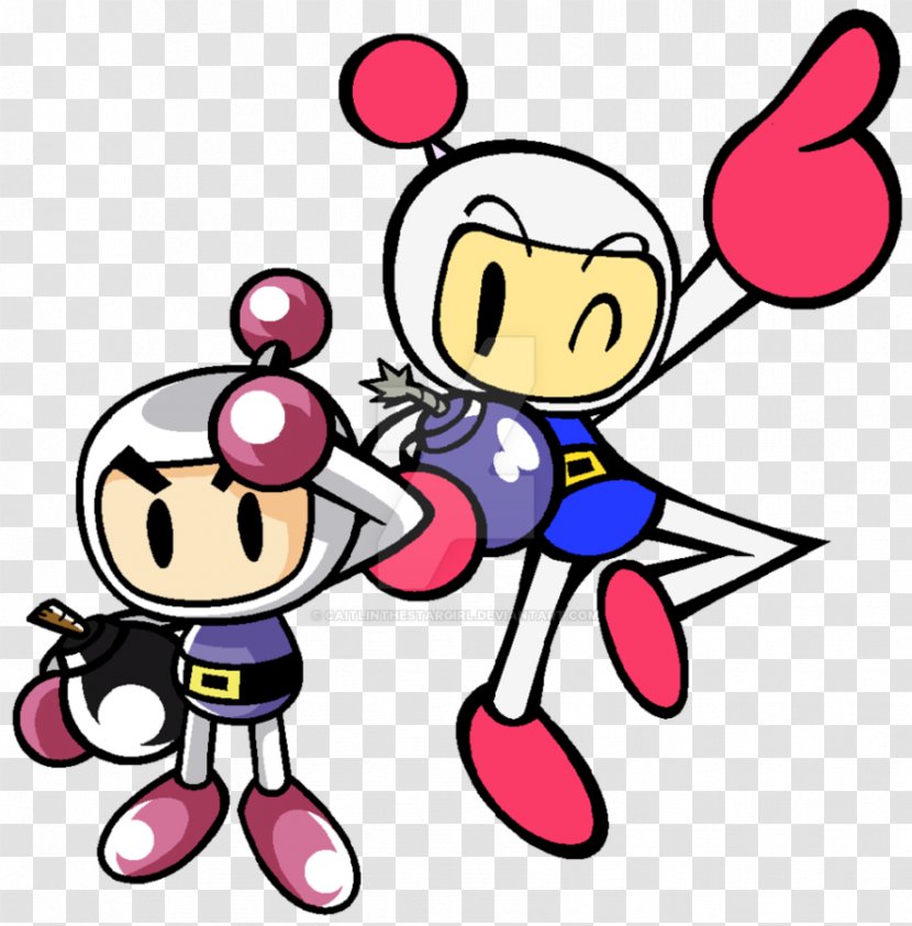 Super Bomberman R 64 '94 Video Games - Cartoon - Silhouette Transparent PNG