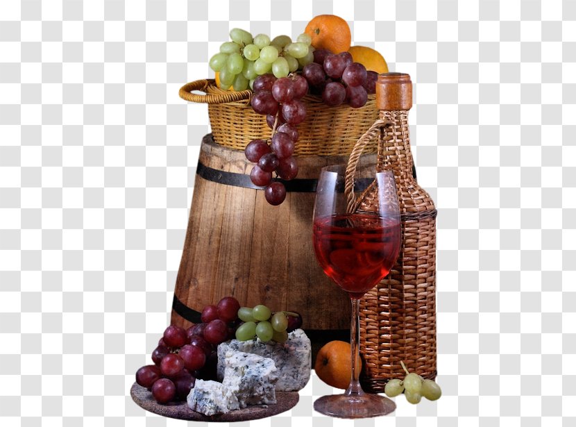 Grape Wine Glass Barrel Oenology - Vitis Transparent PNG