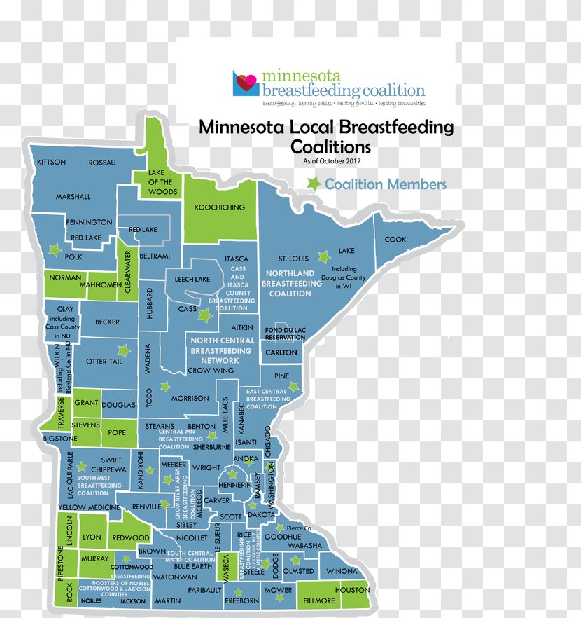 Coalition Minnesota Water Resources Map Grassroots - Area Transparent PNG