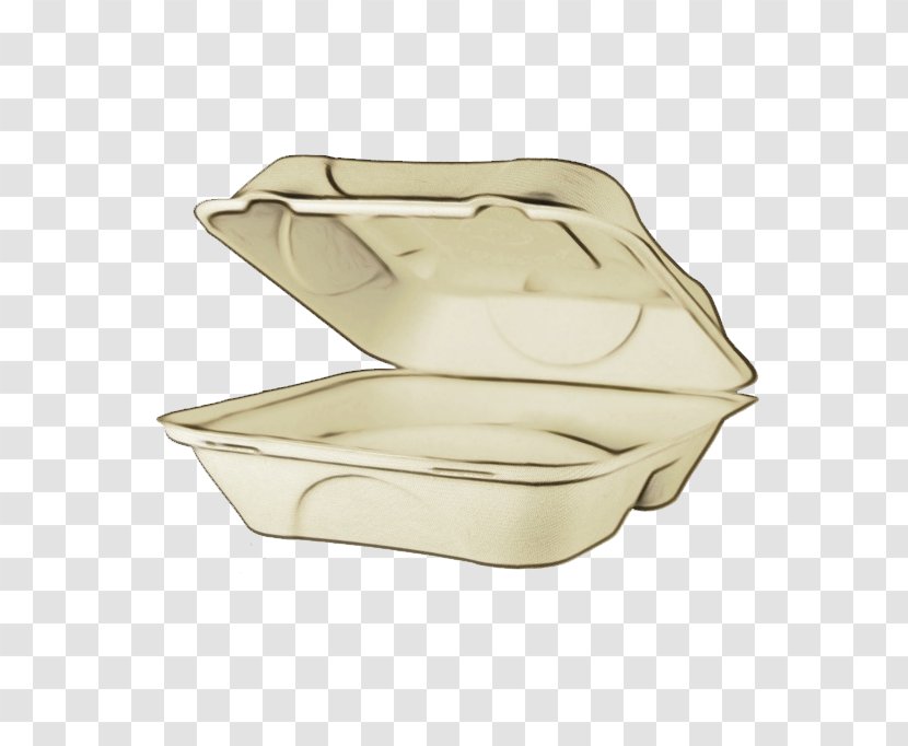 Beige Food Storage Containers Tableware - Watercolor Transparent PNG