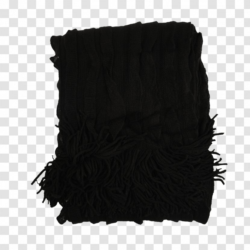 Black Color Acrylic Fiber Carpet Blanket - And White - Thrown Ripples Transparent PNG
