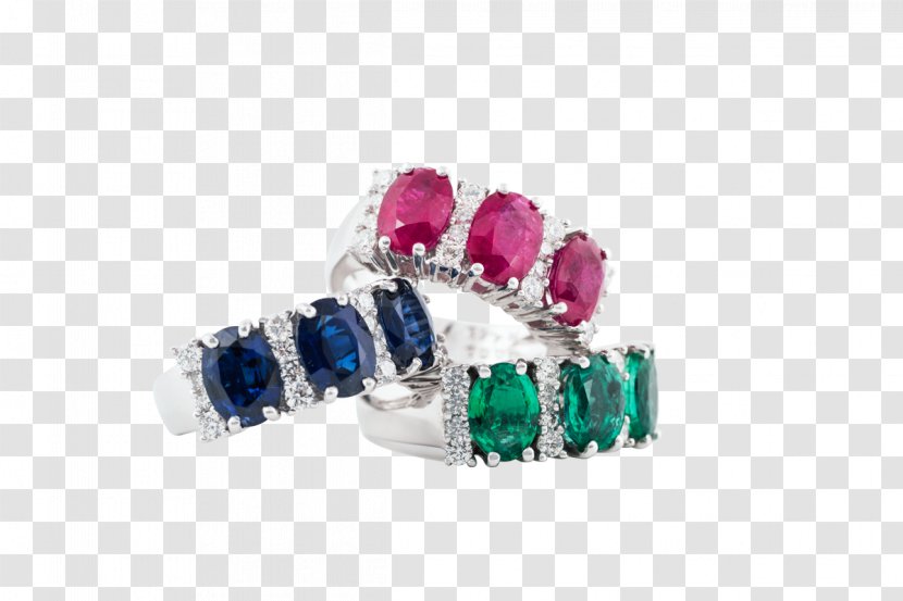 Ruby Earring Emerald Sapphire Transparent PNG