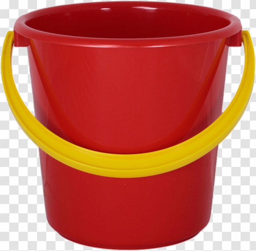 Bucket Clip Art - Sticker - Plastic Red Image Transparent PNG