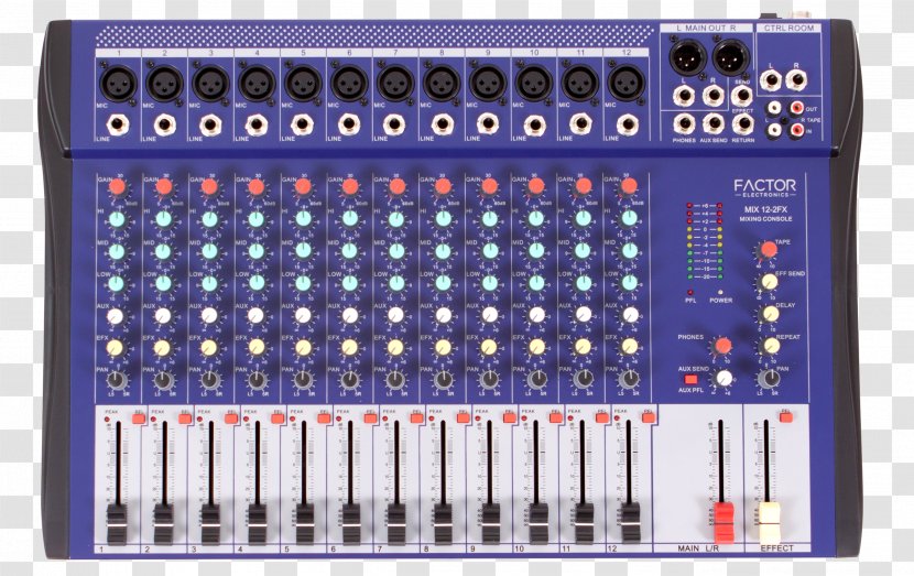 Audio Mixers Sound Engineer Noise Mixing Frequency Mixer - Canal - Console Transparent PNG