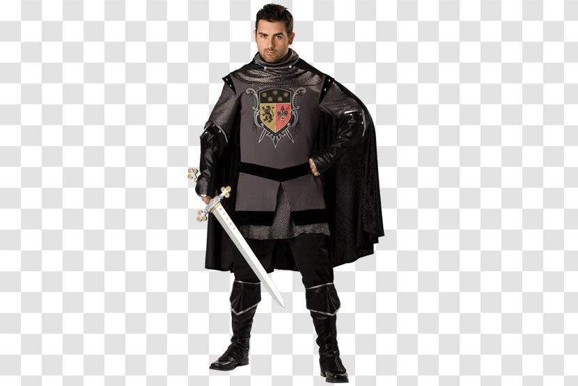 Middle Ages Renaissance Robe Halloween Costume - Knight Transparent PNG