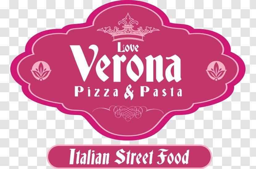 LoveVerona Pizza&Pasta Take-out Restaurant Menu - Pink Transparent PNG