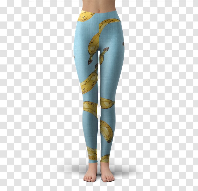 Fauna Flora Leggings Knee Paper - Cartoon - BANANEIRA Transparent PNG